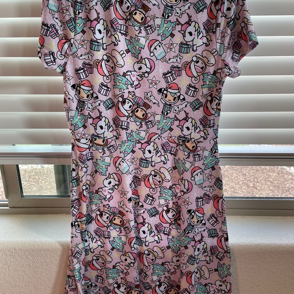Tokidoki big girl Christmas print dress/ Size 16 yeas old - Picture 7 of 7